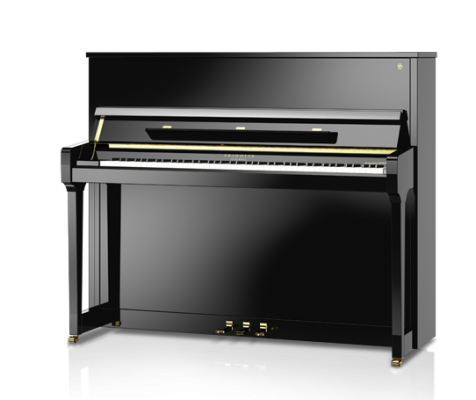 SCHIMMEL Klavier Fridolin F123 Tradition schwarz poliert