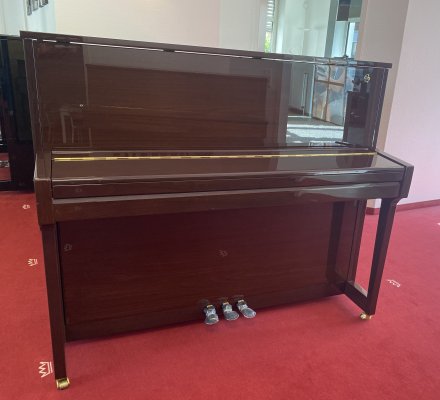 Preview: SCHIMMEL Klavier Fridolin F123 Tradition Mahagoni poliert