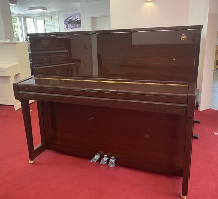 Preview: SCHIMMEL Klavier Fridolin F123 Tradition Mahagoni poliert