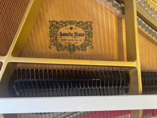 YAMAHA Flügel Modell G2 weiss poliert - Top Zustand -