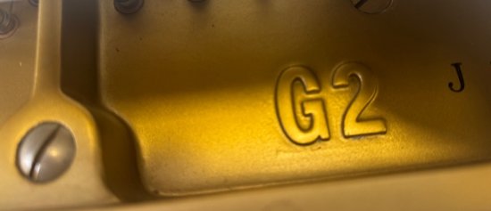 YAMAHA Flügel Modell G2 weiss poliert - Top Zustand -