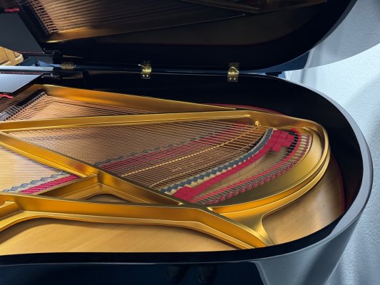 GROTRIAN-STEINWEG Flügel 200 schwarz poliert - überholt vom Klavierbaumeister