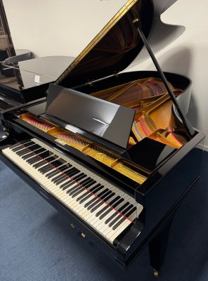 GROTRIAN-STEINWEG Flügel 200 schwarz poliert - überholt vom Klavierbaumeister