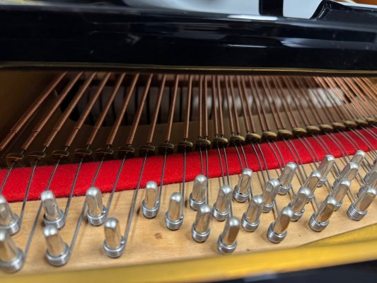 GROTRIAN-STEINWEG Flügel 200 schwarz poliert - überholt vom Klavierbaumeister