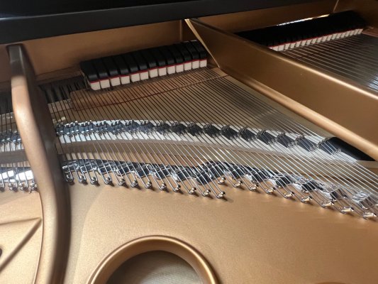 STEINWAY & SONS Flügel M 170 schwarz matt - generalüberholt