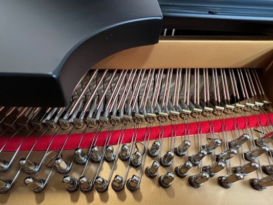 STEINWAY & SONS Flügel M 170 schwarz matt - generalüberholt