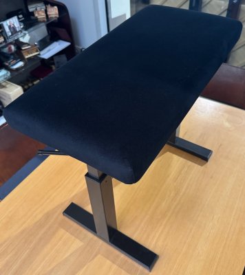 Preview: Hydraulik Lift Bank HH schwarz matt Velours schwarz