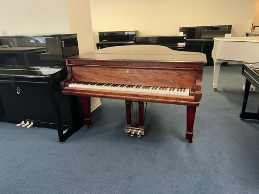 Preview: in Vorbereitung - STEINWAY & SONS Flügel Modell O 180 Mahagoni