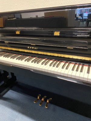 KAWAI Klavier Modell K2 schwarz poliert - gebraucht