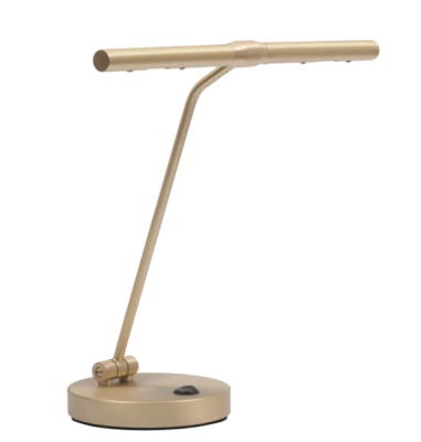 Jahn Leuchten Klavier; Piano; geteilter Reflektor; Messing matt; 2 x LED, 3,5 W; 2700 K, warmweiß