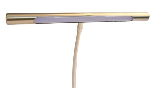 Jahn Leuchten Klavier, Digital-Piano; SWING; Preishit; Messing gebürstet; LED, Milchglas 6,5 W; 3000 K, 650 lm