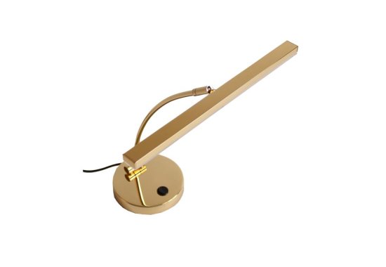 Jahn Leuchten Klavier, Digital-Piano; CALMATA; flacher Schirm; Messing poliert; 2 x LED, 3,5 W; 2700 K, warmweiß