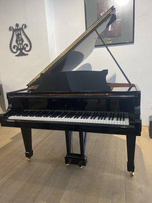 Preview: STEINWAY & SONS Flügel Modell M-170 schwarz poliert - generalüberholt