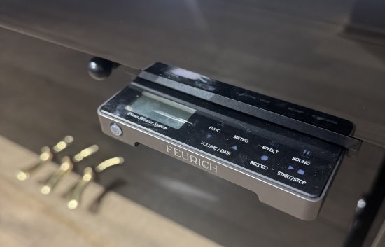 Preview: Wunderschönes SAUTER Klavier schwarz poliert mit Feurich Silent System