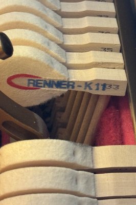 SCHIMMEL Klavier 116S schwarz poliert - gebraucht - in Vorbereitung