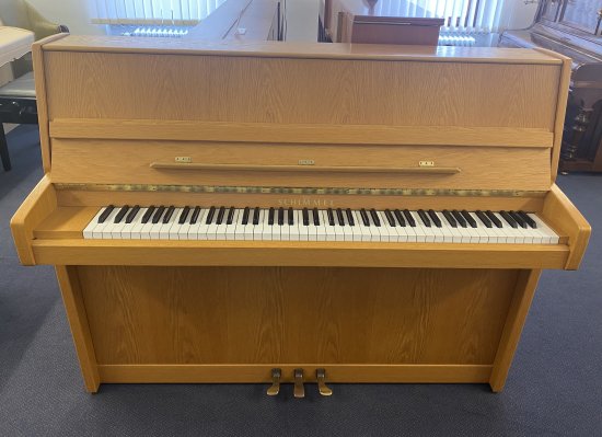 SCHIMMEL Klavier 112/5E Eiche hell - der Klassiker im deutschen Klavierbau