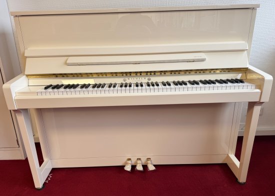 SCHIMMEL Klavier W 114 Tradition weiss poliert - wie neu