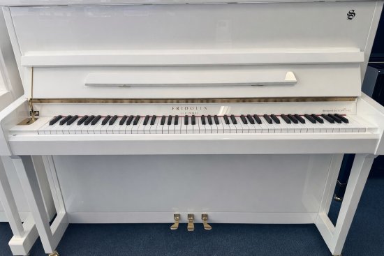 Angebot der Woche – neues Schimmel Klavier F 121 Tradition in Weiss poliert