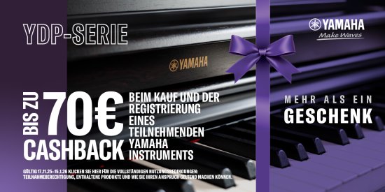 YAMAHA Arius YDP 165 WH weiss matt