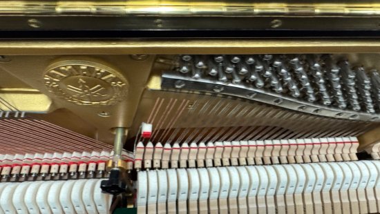 YAMAHA Klavier Modell U3 AS mit Sostenuto Pedal schwarz poliert - Deutsche Erstauslieferung. 1. Hand privat