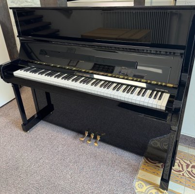C. BECHSTEIN ZIMMERMANN Klavier Z1 125 - Baujahr 2006 Made in Germany- schwarz poliert -