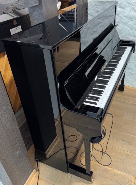 C. BECHSTEIN Klavier Modell A 124 Style Vario schwarz poliert - TOP ZUSTAND!