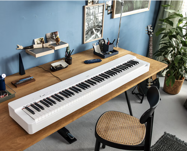 YAMAHA Digitalpiano P-225 WH weiss matt