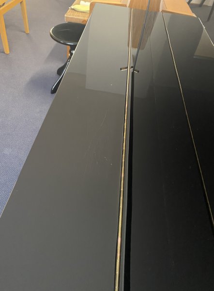 EUTERPE Klavier Modell E 120 schwarz poliert - technisch in Top Zustand