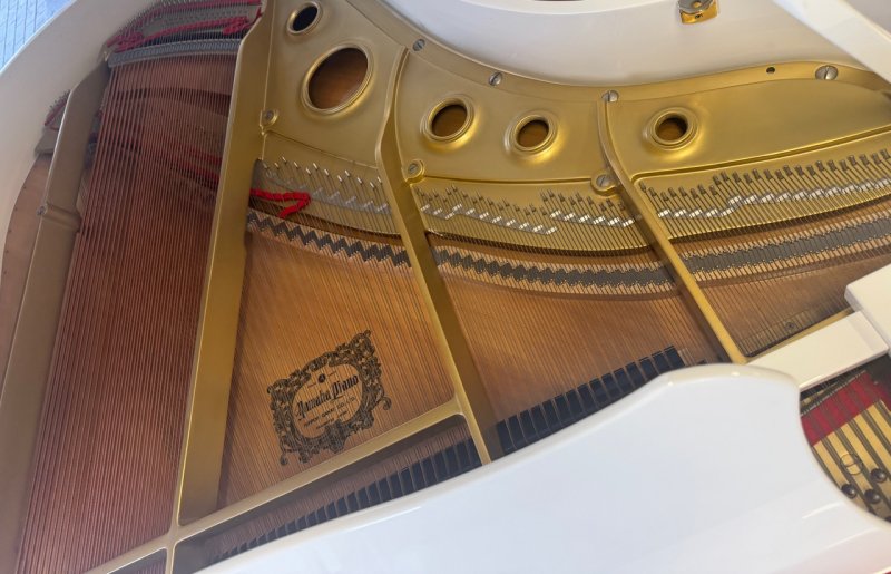 YAMAHA Flügel Modell G2 weiss poliert - Top Zustand -