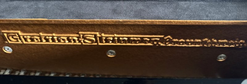 GROTRIAN-STEINWEG Klavier Modell 120 M schwarz poliert- Der Klassiker im deutschen Klavierbau