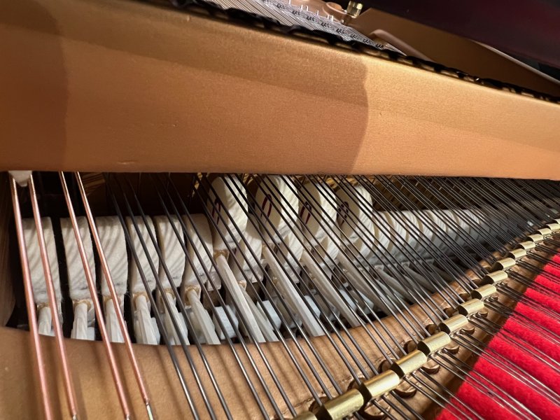STEINWAY & SONS Flügel M 170 schwarz matt - generalüberholt