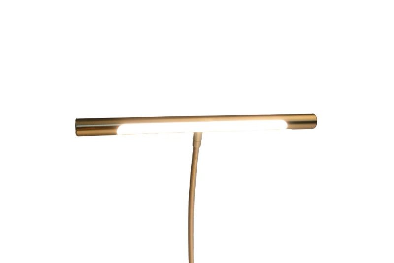 Jahn Leuchten Klavier, Digital-Piano; SWING; Preishit; Messing gebürstet; LED, Milchglas 6,5 W; 3000 K, 650 lm
