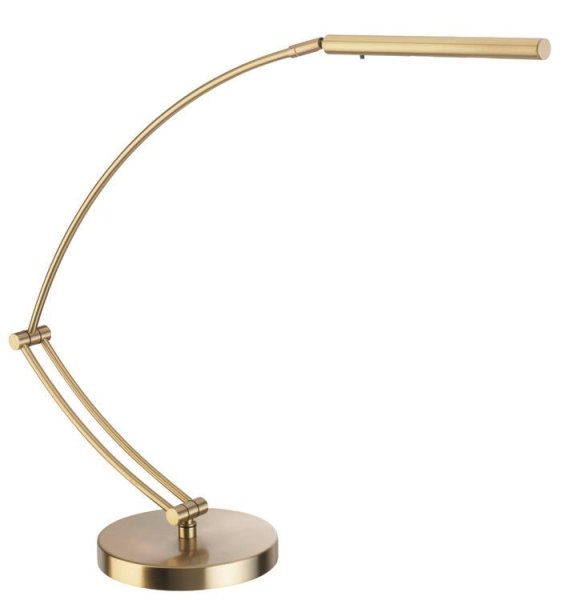 Jahn Leuchten Flügel; Rhapsodie; Reflektor stufenlos drehbar; Messing matt; 2 x LED, 3,5 W