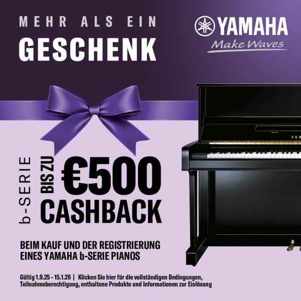 YAMAHA Klavier B1 Silent Maße