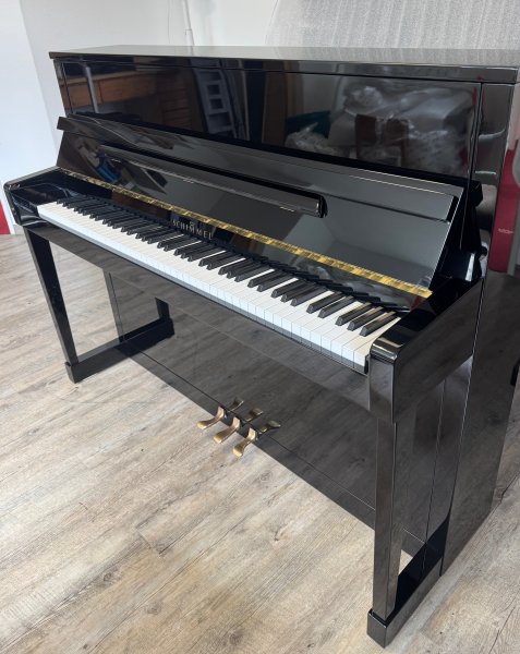 SCHIMMEL Klavier 116S schwarz poliert - gebraucht - in Vorbereitung