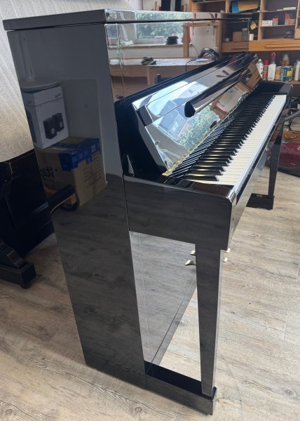 SCHIMMEL Klavier 116S schwarz poliert - gebraucht - in Vorbereitung