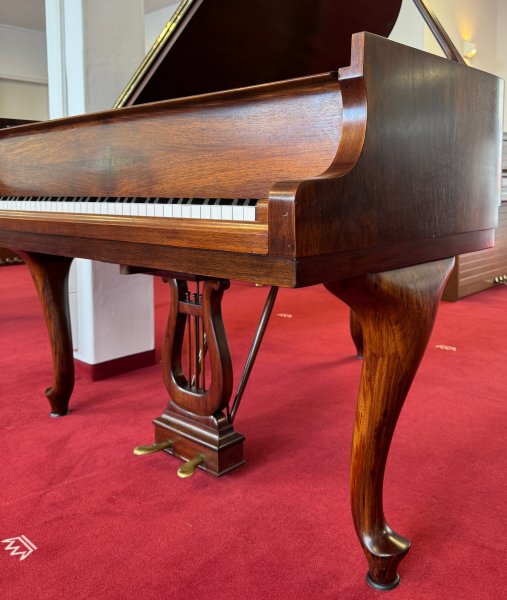 STEINWAY & SONS Flügel Modell S-155 Nussbaum - vom STEINWAY Techniker