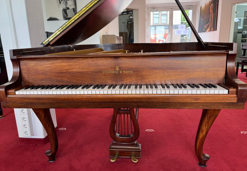 STEINWAY & SONS Flügel Modell S-155 Nussbaum - vom STEINWAY Techniker