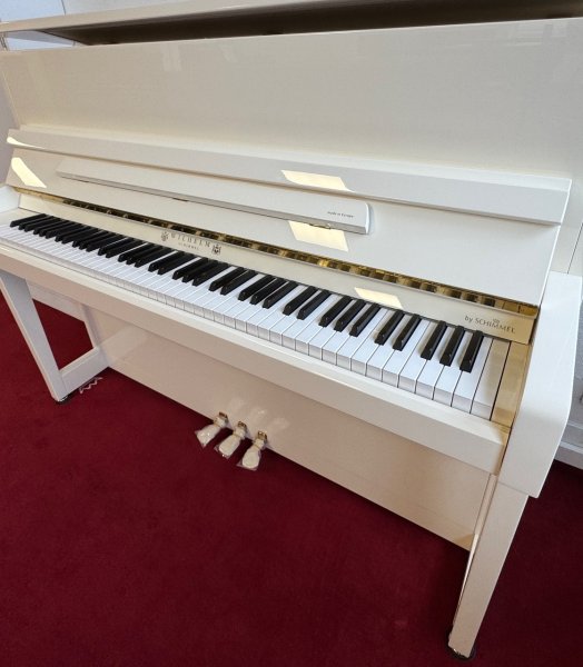SCHIMMEL Klavier W 114 Tradition weiss poliert - wie neu
