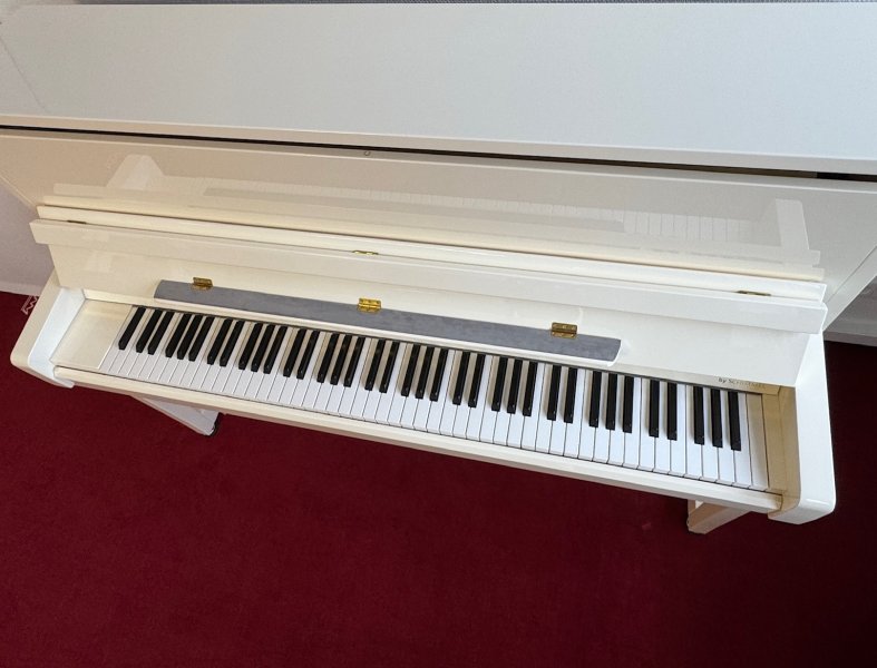 SCHIMMEL Klavier W 114 Tradition weiss poliert - wie neu