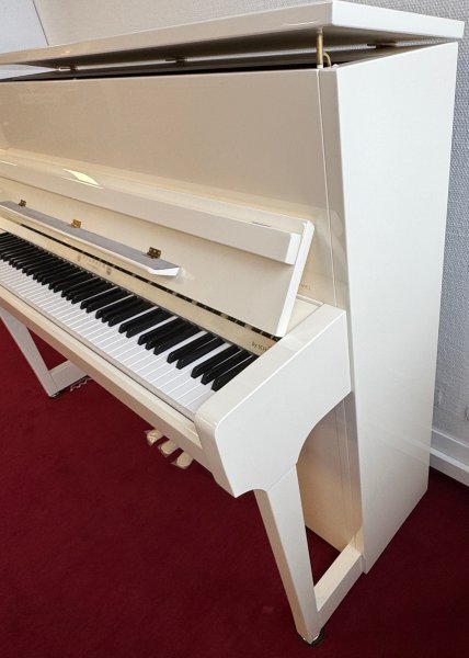 SCHIMMEL Klavier W 114 Tradition weiss poliert - wie neu