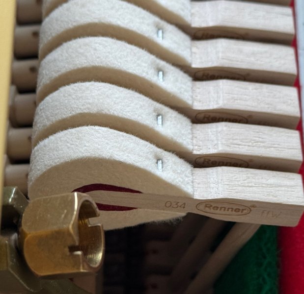 SCHIMMEL Klavier W 114 Tradition weiss poliert - wie neu