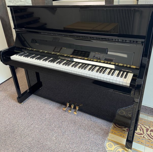 C. BECHSTEIN ZIMMERMANN Klavier Z1 125 - Baujahr 2006 Made in Germany- schwarz poliert -